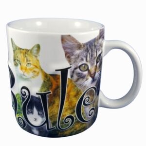 Pet OVERSIZE Mug CATS RULE 3D Colour Relief Coffee Cup, 2014 (18 fl.oz.)